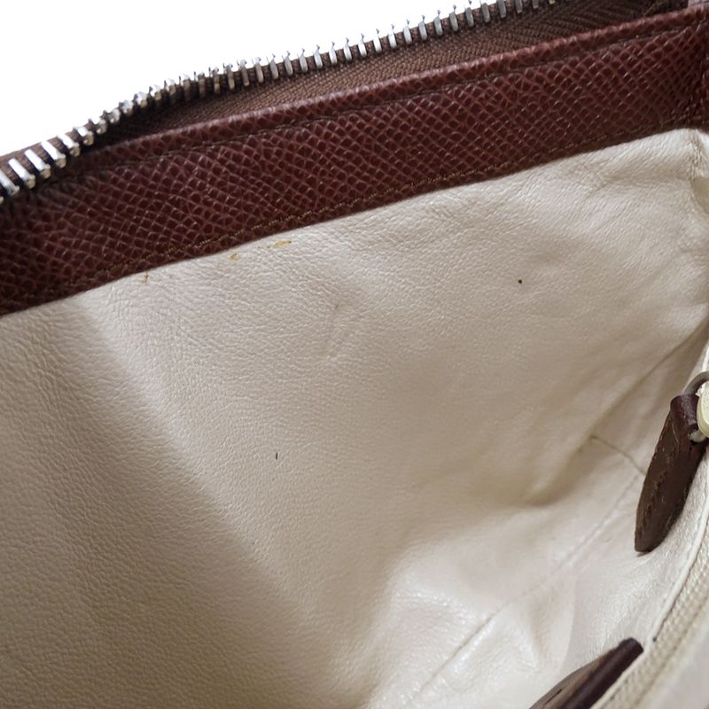 Bvlgari Bag Women's Brand Handbag Hand Pouch Shoulder Bag Bvlgari Leather Brown