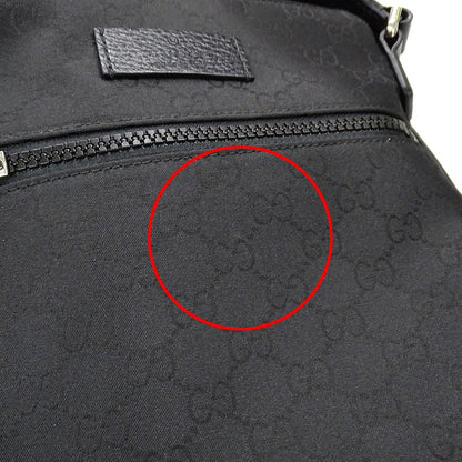 Gucci Bag Women Men Brand Shoulder Bag GG Nylon Black 449183 Black Mini Bag