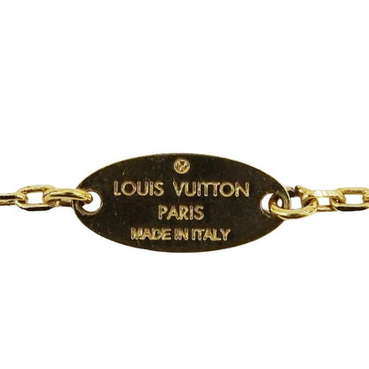 Louis Vuitton Necklace Women's Brand LV&V Heart Necklace Gold M61136 Accessory