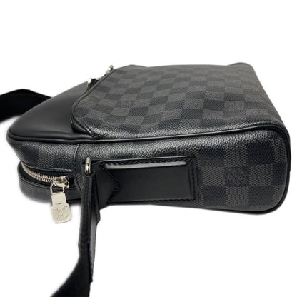 Louis Vuitton Shoulder Bag Damier Graphite Diton PM Black Gray