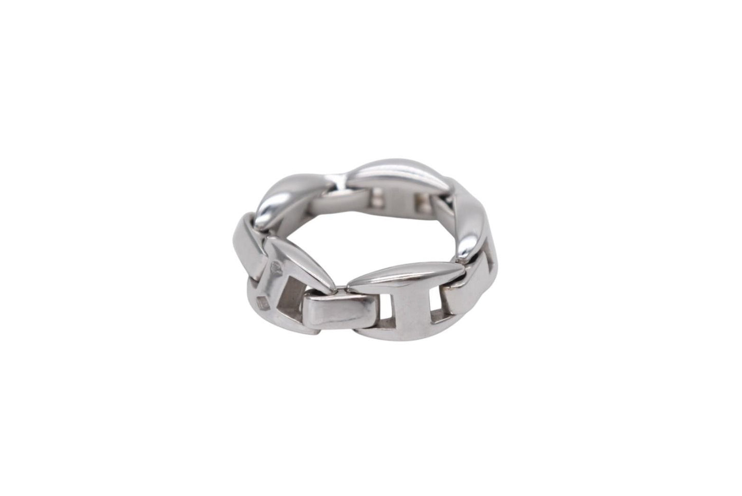 Hermes Ring Vintage Luna Park 925 Sterling Silver
