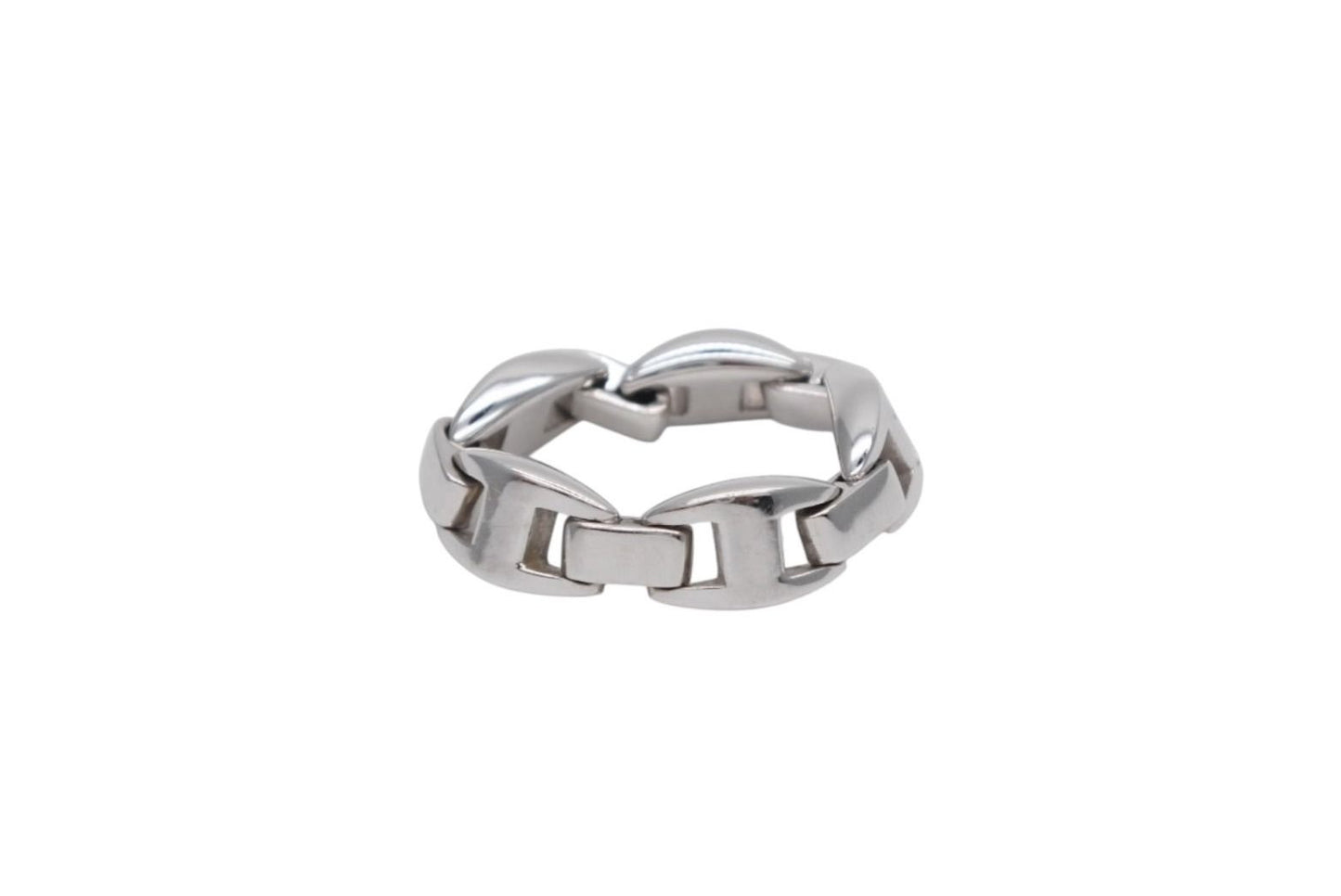 Hermes Ring Vintage Luna Park 925 Sterling Silver — view 7