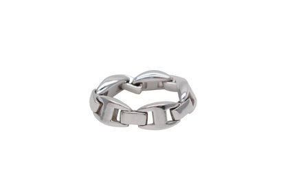 Hermes Ring Vintage Luna Park 925 Sterling Silver — view 7