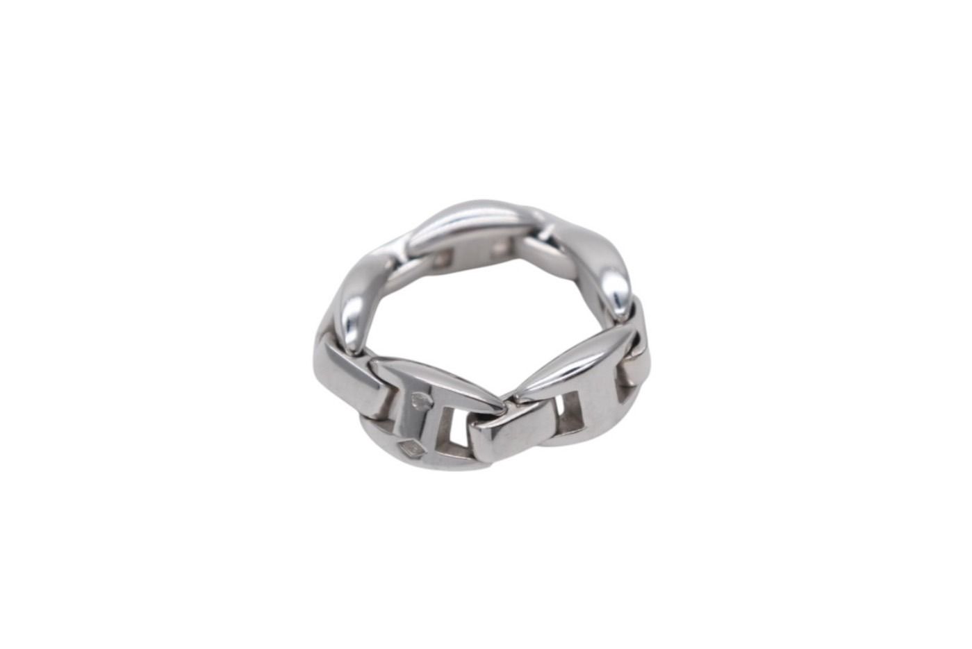 Hermes Ring Vintage Luna Park 925 Sterling Silver — view 2