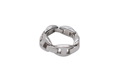 Hermes Ring Vintage Luna Park 925 Sterling Silver — view 8
