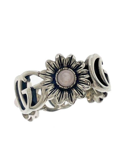 Gucci GG Marmont Mother-of-pearl Ring Flower Marmont Mother-of-pearl Ring