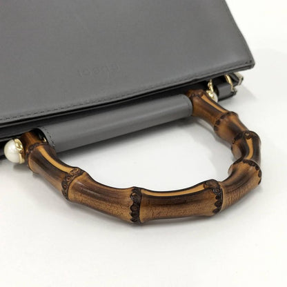 Gucci Bamboo Nim Fair Handbag