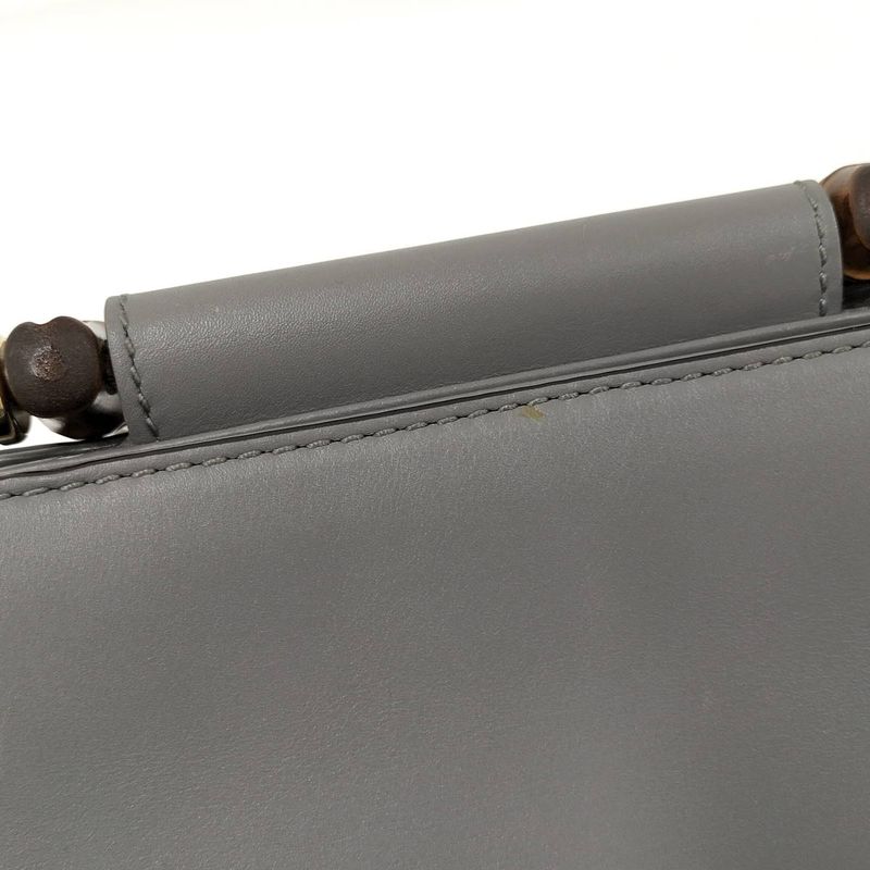 Gucci Bamboo Nim Fair Handbag 470271