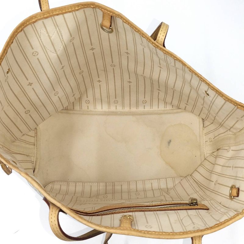 Louis Vuitton Tote Bag Neverfull MM Damier Azure N51107