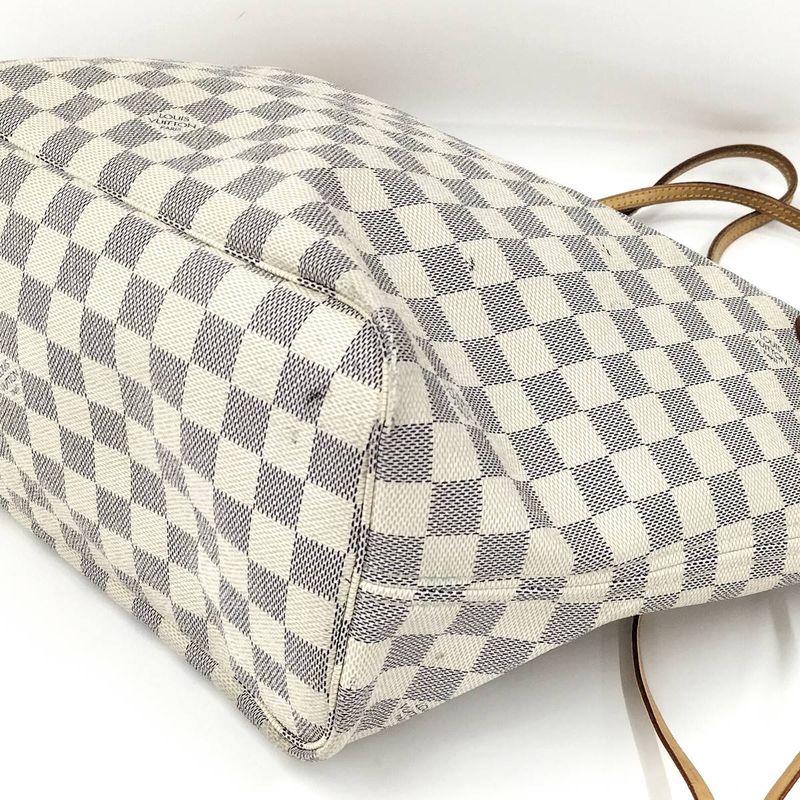 Louis Vuitton Tote Bag Neverfull MM Damier Azure N51107