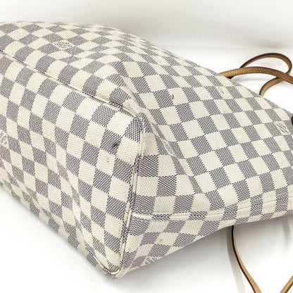 Louis Vuitton Tote Bag Neverfull MM Damier Azure N51107