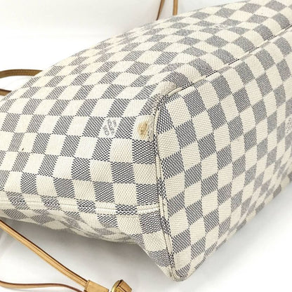 Louis Vuitton Tote Bag Neverfull MM Damier Azure N51107