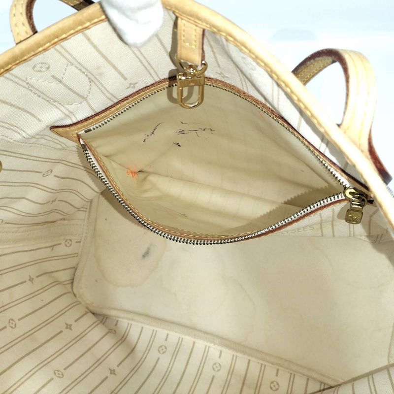 Louis Vuitton Tote Bag Neverfull MM Damier Azure N51107