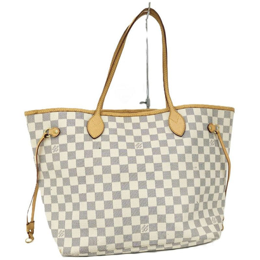 Louis Vuitton Tote Bag Neverfull MM Damier Azure N51107