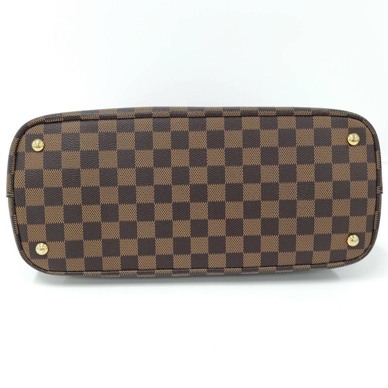 Louis Vuitton Kensington Beau Ring 2WAY Handbag Damier Ebène N41505