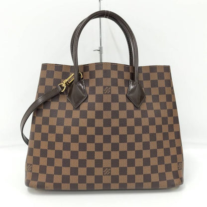 Louis Vuitton Kensington Beau Ring 2WAY Handbag Damier Ebène N41505