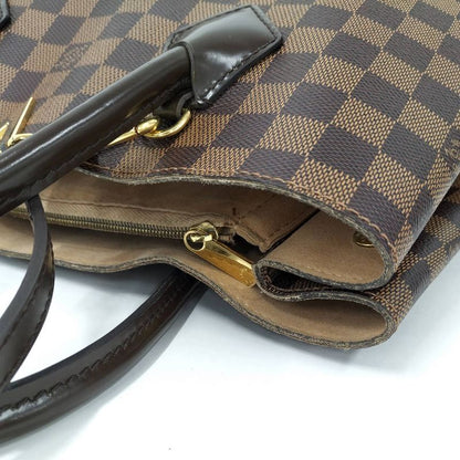 Louis Vuitton Kensington Beau Ring 2WAY Handbag Damier Ebène N41505