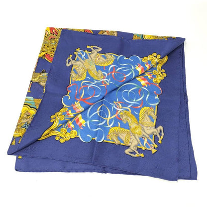 Hermes Carre 90 Luna Park Scarf Silk