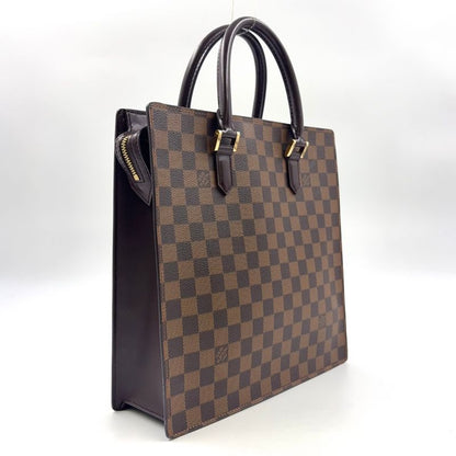 Louis Vuitton Venice PM Damier Ebene Damier Ebene Leather × PVC Brown Tote Bag