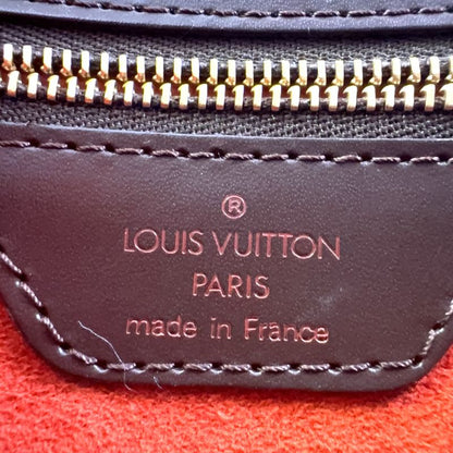 Louis Vuitton Venice PM Damier Ebene Damier Ebene Leather × PVC Brown Tote Bag