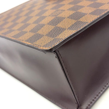 Louis Vuitton Venice PM Damier Ebene Damier Ebene Leather × PVC Brown Tote Bag