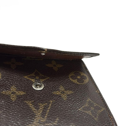 Louis Vuitton W Hook Wallet Monogram Porte Monnaie Vie (old Shape ) 190 -
