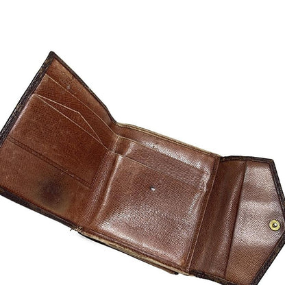 Louis Vuitton W Hook Wallet Monogram Porte Monnaie Vie (old Shape ) 190 -