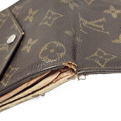 Louis Vuitton W Hook Wallet Monogram Porte Monnaie Vie (old Shape ) 190 -