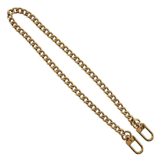 Louis Vuitton Portefeuille Accordeion Chain Only M58008 Gold Plated Unisex