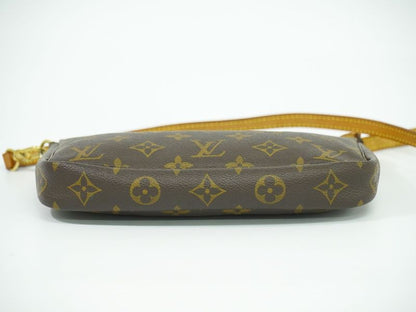 Authentic Louis Vuitton LV Pochette Accessoire Monogram Shoulder Bag Pochette