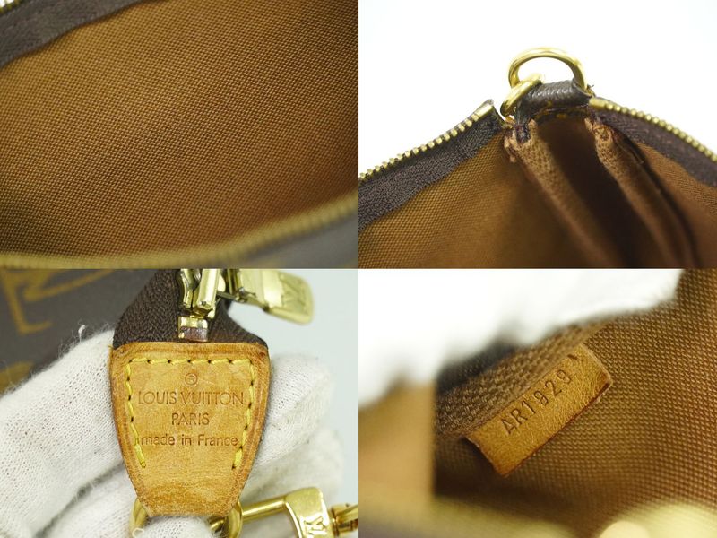 Authentic Louis Vuitton LV Pochette Accessoire Monogram Shoulder Bag Pochette