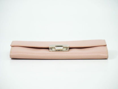 Authentic Prada Saffiano Leather Long Wallet Long Wallet Pink Saffiano Wallet