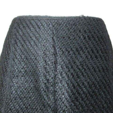 Prada 2011 Tweed Skirt Knee Length Tight Virgin Wool 36 Size XS Equivalent