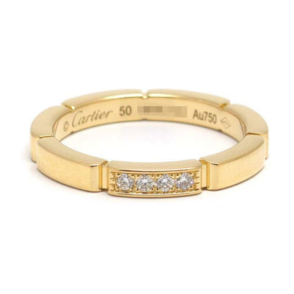 Cartier Mayon Panthère Ring #50 750yg Diamonds