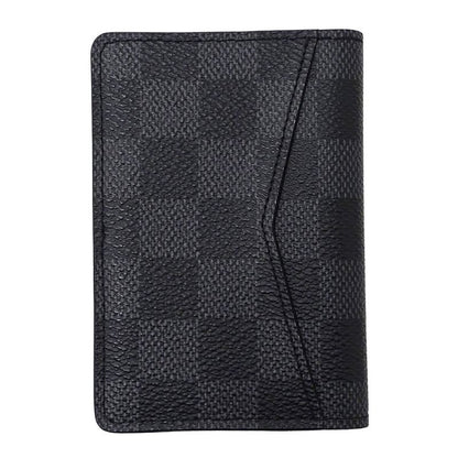 Louis Vuitton Card Case Damier Graphite Men's Brand Business Card Holder