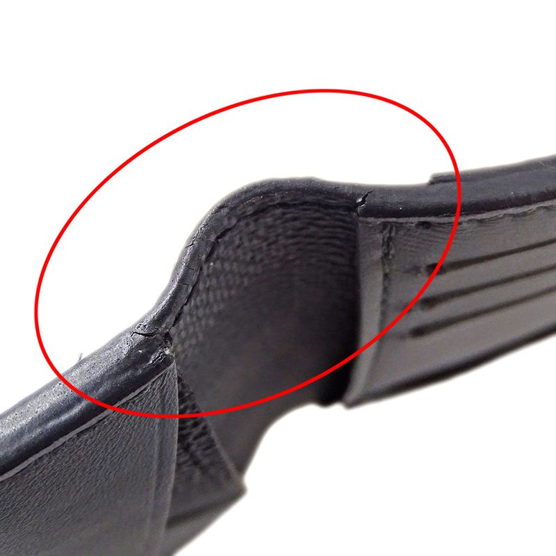 Louis Vuitton Card Case Damier Graphite Men's Brand Business Card Holder