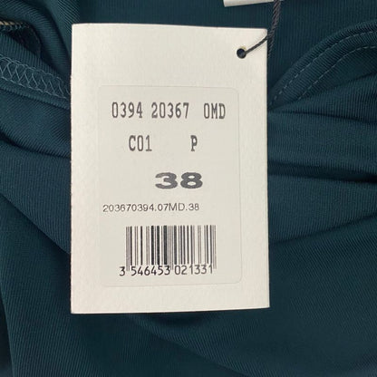 Celine Cut And Sew Long Sleeves Dark Green High Neck Dark Green