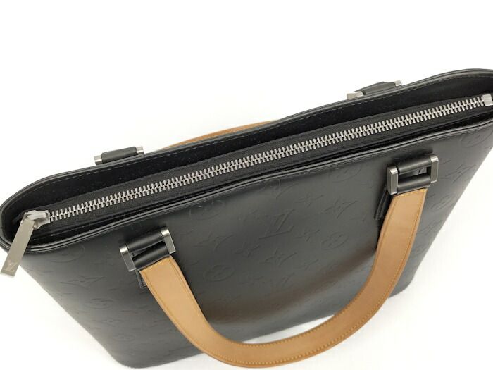 Louis Vuitton Stockton Tote Bag Monogram Matte M55115