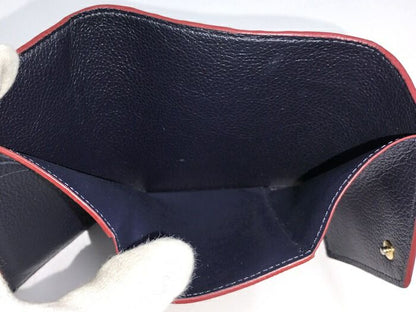 Louis Vuitton Portefeuille Victorine Trifold Wallet Monogram Empreinte Marine