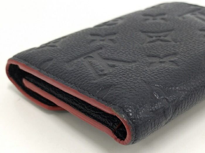 Louis Vuitton Portefeuille Victorine Trifold Wallet Monogram Empreinte Marine