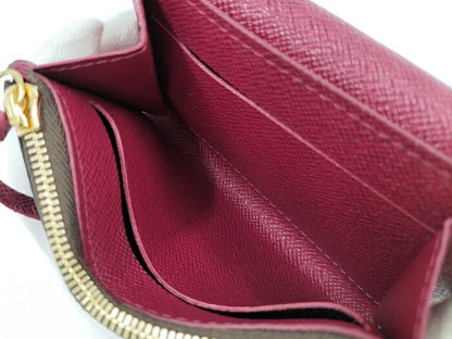Louis Vuitton Portmonnaie Rosalie Folded Wallet Monogram Fuchsia M41939