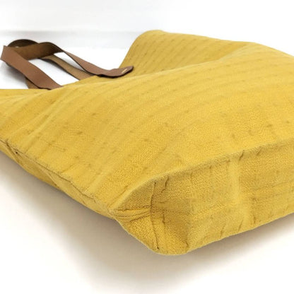 Hermes Tote Bag Amedava GM Canvas Yellow
