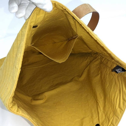 Hermes Tote Bag Amedava GM Canvas Yellow