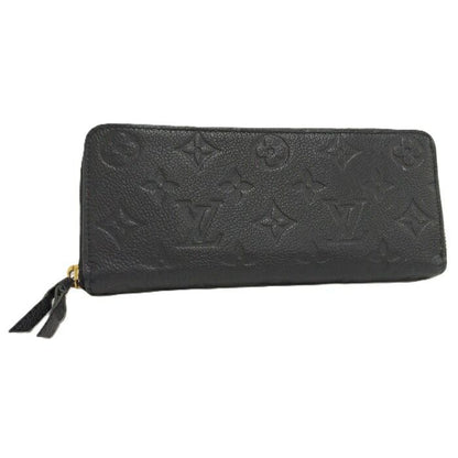 Louis Vuitton Round Zipper Long Wallet Portefeuille Cles Mans Monogram Empreinte