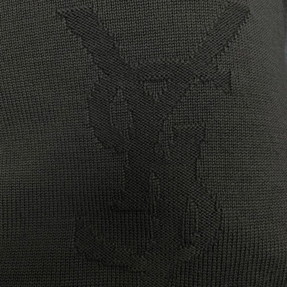 Yves Saint Laurent Yves Saint Laurent Sweater Logo Hair Gray Size M