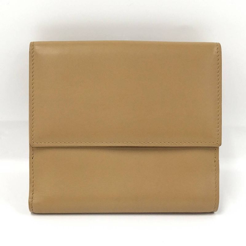 Gucci Bifold Wallet Leather Beige 03514082242