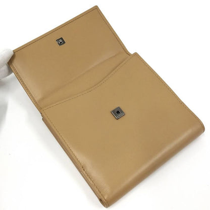 Gucci Bifold Wallet Leather Beige 03514082242