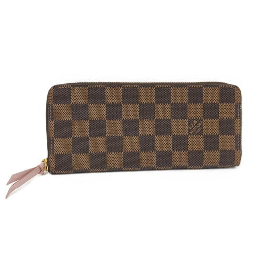 Louis Vuitton Portefeuille Cles Mance Long Wallet Damier Ebène N41626
