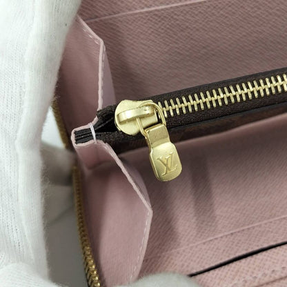 Louis Vuitton Portefeuille Cles Mance Long Wallet Damier Ebène N41626