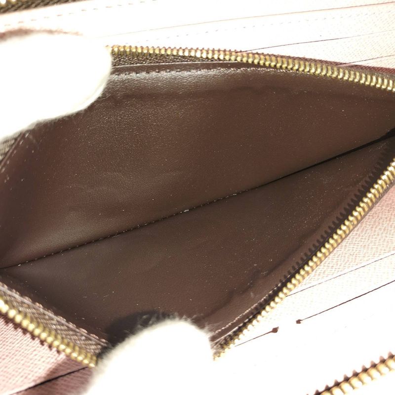 Louis Vuitton Portefeuille Cles Mance Long Wallet Damier Ebène N41626